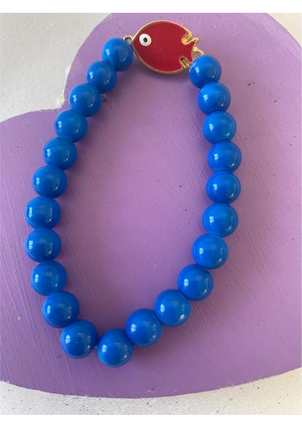 Kırmızı Balık Figürlü Bileklik