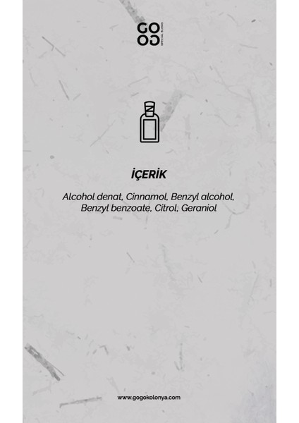 Gogo Lemon Cheesecake Kolonya 250ML Cam Şişe - 15 Adet indirimleri