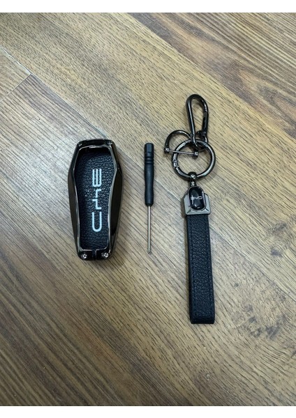 Byd Seal ve Atto 3 Anahtarlık Siyah Çelik Korumalı