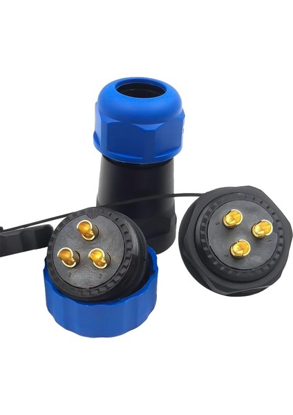 SD28 Su Geçirmez 3 Pin Erkek-Dişi Yuvarlak 28 mm Konnektör fırsatları