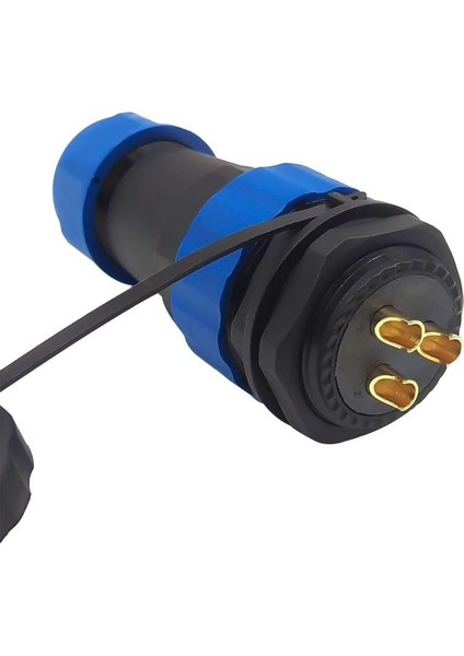 SD28 Su Geçirmez 3 Pin Erkek-Dişi Yuvarlak 28 mm Konnektör indirimleri