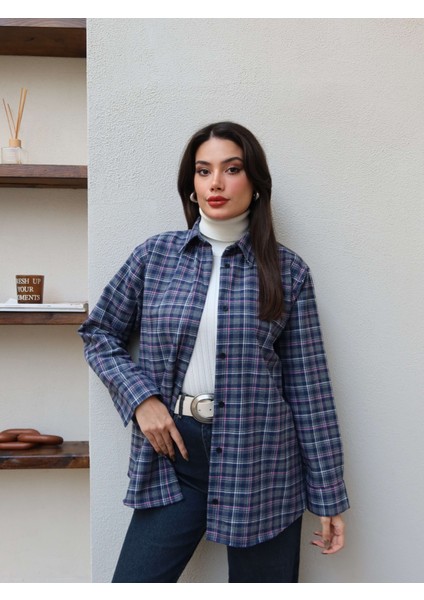 Oversize Ekose Gömlek fırsatları