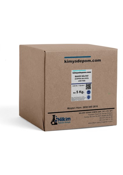 Bakır Sülfat 5 Kg.