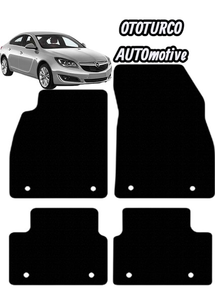 Opel Insignia 2013-2017 Uyumlu Ototurco Velur Halı Paspas