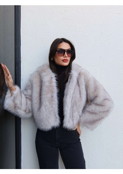 Çıtçıtlı Kapüşon Kürk