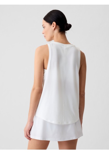 Kadın Beyaz GapFit Atlet