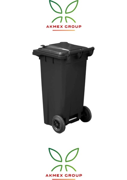Plastik Çöp Konteyneri 120 Litre Konteyner - A Isıya Karşı Dayanıklı Malzeme - Çöp Kutusu