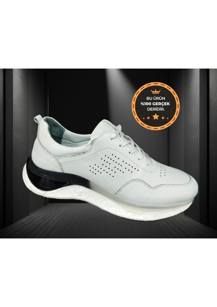 AR-324.08 Beyaz Hakiki Deri Rahat Erkek Casual Ayakkabı fiyatları