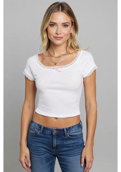 Normal Kalıp Detalı Ince Oyuk Atlet –