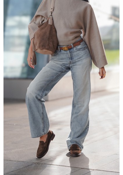 Kadın Hakiki Deri Püsküllü El ve Omuz Çantası Olven fiyatları