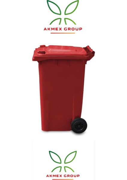 Plastik Çöp Konteyneri 240 Litre Konteyner - A Isıya Karşı Dayanıklı Malzeme - Çöp Kutusu