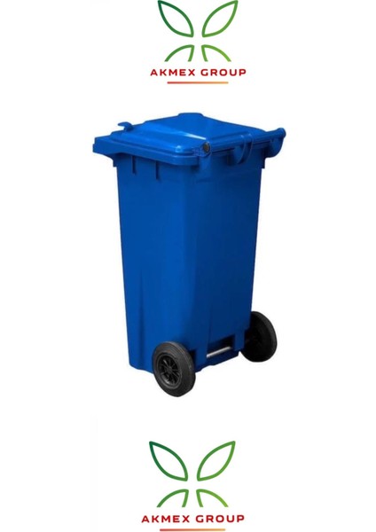 Plastik Çöp Konteyneri 120 Litre Konteyner - A Isıya Karşı Dayanıklı Malzeme - Çöp Kutusu