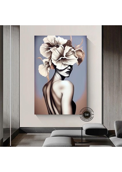 Afrika Soyut Sanat Çok Renkli Poster; Afrika Duvar Sanatı; Afrikalı Kadın; Soyut Afrika Sanatı; Afrik