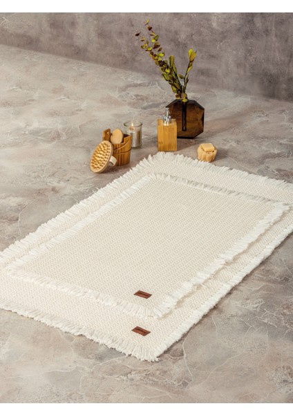 2'li Banyo Paspası Banyo Halısı Peluş Halı Klozet Paspas Takımı Ebat 50.60 - 100.60