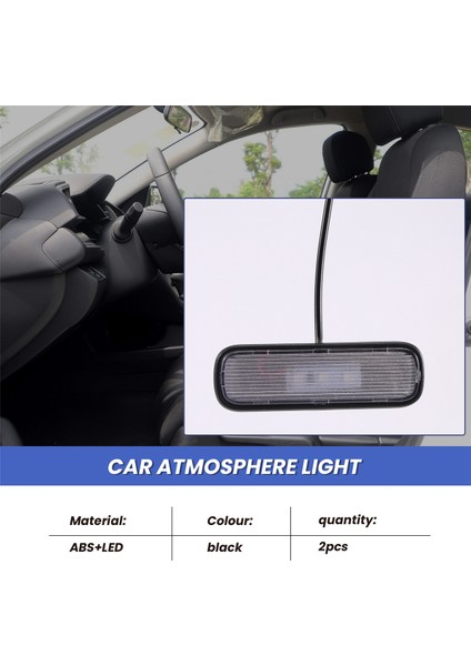 2pcs Araba Işığı LED Iç Atmosfer Işık Dekorasyon Lambası Ortam Ayak Işığı Honda Civic 10TH 2018-2020 Mavi (Yurt Dışından) indirimleri