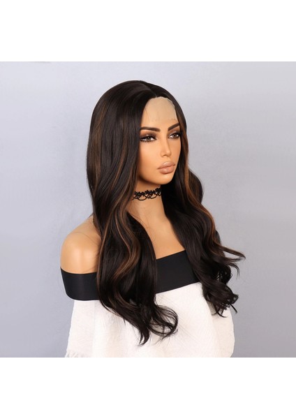 Kahverengi Karamel Işıltılı Tül Peruk fiyatları