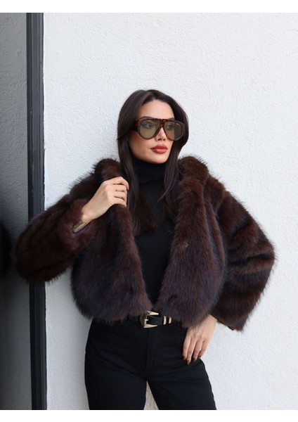 Çıtçıtlı Kapüşon Kürk