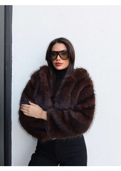 Çıtçıtlı Kapüşon Kürk fiyatları