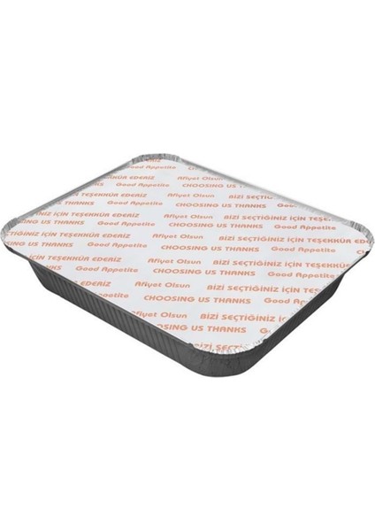 Alüminyum Orta Boy Tepsi Kapağı 100'LÜ