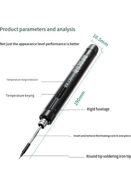 5V Mikro-Usb Lehimleme Demir Kiti Pil Kablosuz Lehim ile Demir Taşınabilir Elektrik Kaynak Makinesi Lehim Pener Portakal (Yurt Dışından) modelleri