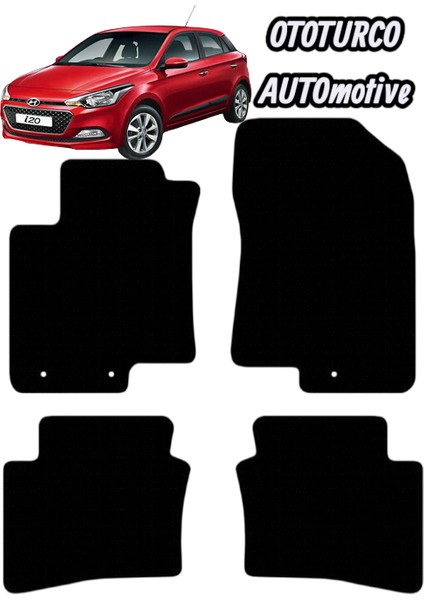 Hyundai I20 Serisi Ototurco Velur Halı Paspas