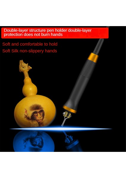 LH20 Ahşap Araçları Ayarlanabilir Sıcaklık Ahşap Brülör Kiti Yeni Başlayan Zanaat Ahşap Pirografi Makinesi Abd Fiş (Yurt Dışından) fırsatları