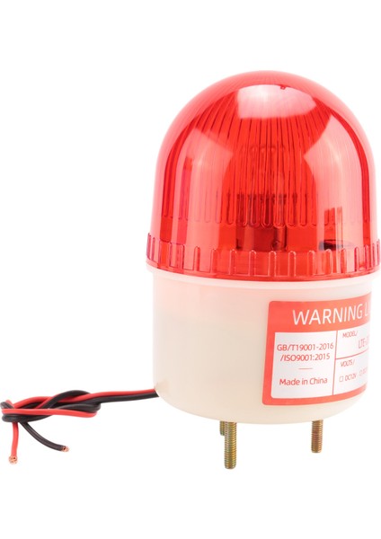 Ac 220V 15W Kırmızı Işık Endüstriyel Sinyal Kulesi Flaş Uyarı Lambası (Yurt Dışından) fiyatları