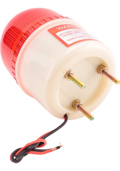Ac 220V 15W Kırmızı Işık Endüstriyel Sinyal Kulesi Flaş Uyarı Lambası (Yurt Dışından) modelleri