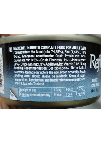 Elit Reflex Plus Uskumrulu Kedi Konservesi 70GR fiyatları