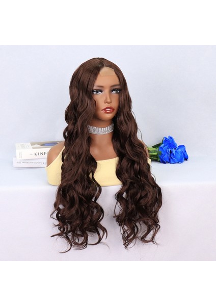 Kahverengi Dalgalı Uzun Tül Peruk fiyatları