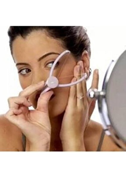 İple Yanak Yüz Tüy Alma Aparatı Pratik Kullanım 11.5 cm 1 Adet Yedek İple fırsatları