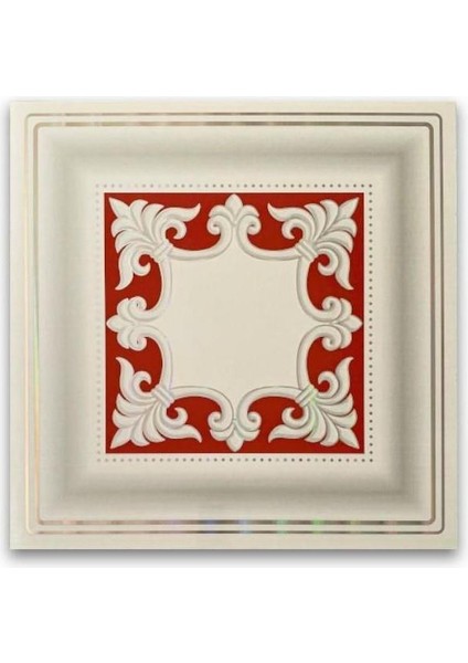 60×60 Plastik Tavan Panel (Saray7) (20ADET)