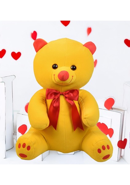 Premium 80 cm Peluş Ayı ve Romantik Balonlu Sütlü Kahve Peluş Ayıcık Buketi modelleri