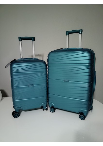 Profesyonel Şifreli Kırılmaz Silikon Bavul Valiz Seyahat Çantası 3 Lü Set modelleri