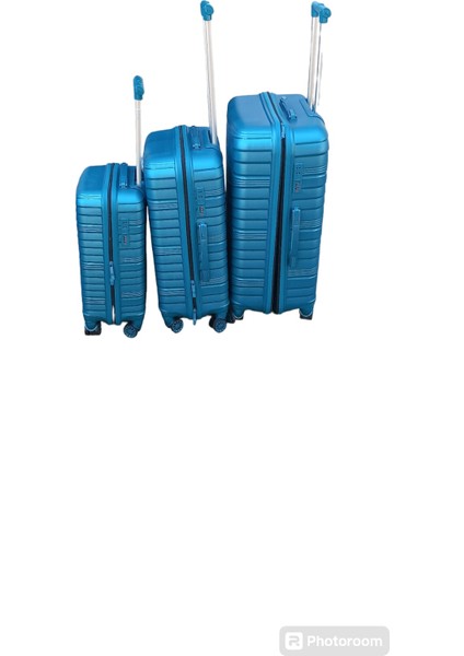 Profesyonel Şifreli Kırılmaz Silikon Bavul Valiz Seyahat Çantası 3 Lü Set fırsatları