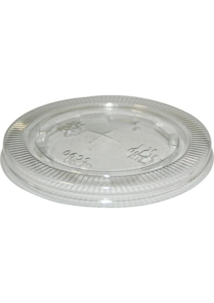 7 Oz Şeffaf Bardak Kapağı 100'LÜ