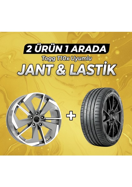 Togg T10X Uyumlu 235/50R19 Yaz Lastiği 4 Adet YILI:2025+DY1129 Tgd 19" Jant 4 Adet