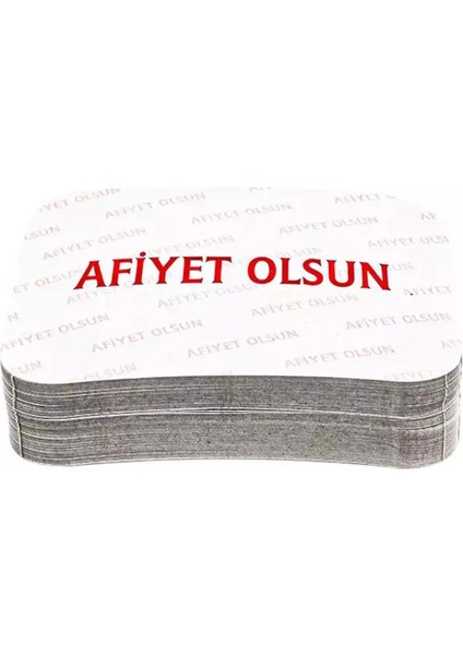 250 ve 350 gr Alüminyum Kase Kapağı 100'LÜ
