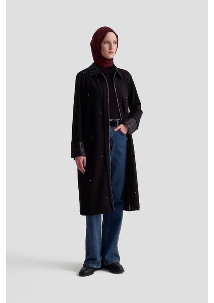 Taşlı Örme Kap 25KD4030 Siyah modelleri