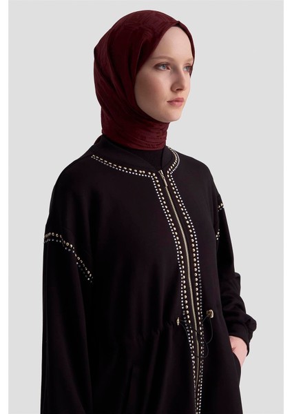 Trok Detaylı Kap 25KD4038 Siyah modelleri