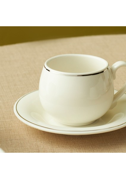 Adile 6 Kişilik Double Kahve / Çay Fincan Takımı 130 ml fırsatları