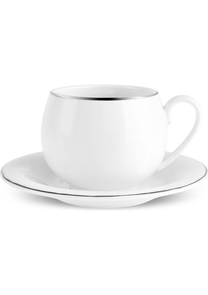 Adile 6 Kişilik Double Kahve / Çay Fincan Takımı 130 ml