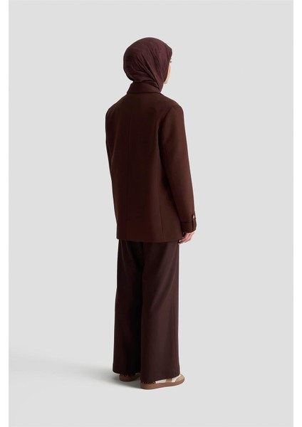 Beli Lastikli Palazzo Pantolon 25K2703 Acı Kahve fırsatları