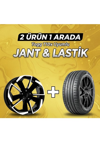 Togg T10X Uyumlu 235/50R19 Yaz Lastiği 4 Adet YILI:2025+DY1129 Bd 19" Jant 4 Adet