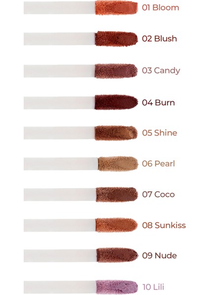 Warm Trio: Tint Set Burn - Blush - Shine fırsatları