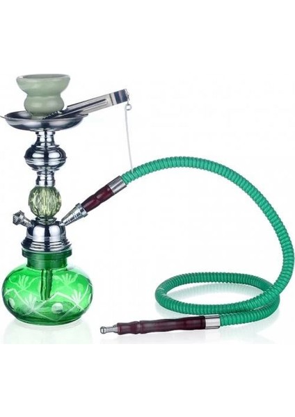 Küçük Boy Nargile Takımı - Yeşil