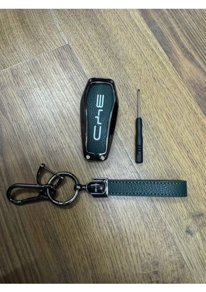 Byd Seal ve Atto 3 Anahtarlık Yeşil Çelik Korumalı