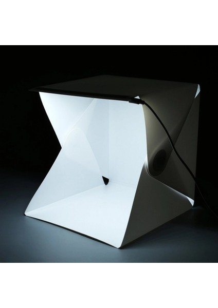 40 cm Işıklı Ürün Çekim Çadırı Mini Fon Stüdyosu