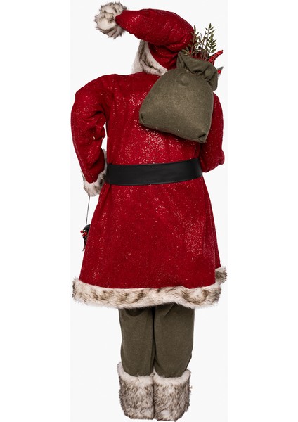 Kırmızı Natural Xl Noel Baba 155CM fiyatları