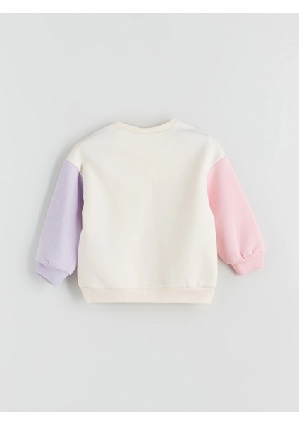 Lcw Kids Ekru Kız Çocuk Kalın Sweatshirt ve Eşofman Alt 2'li fırsatları